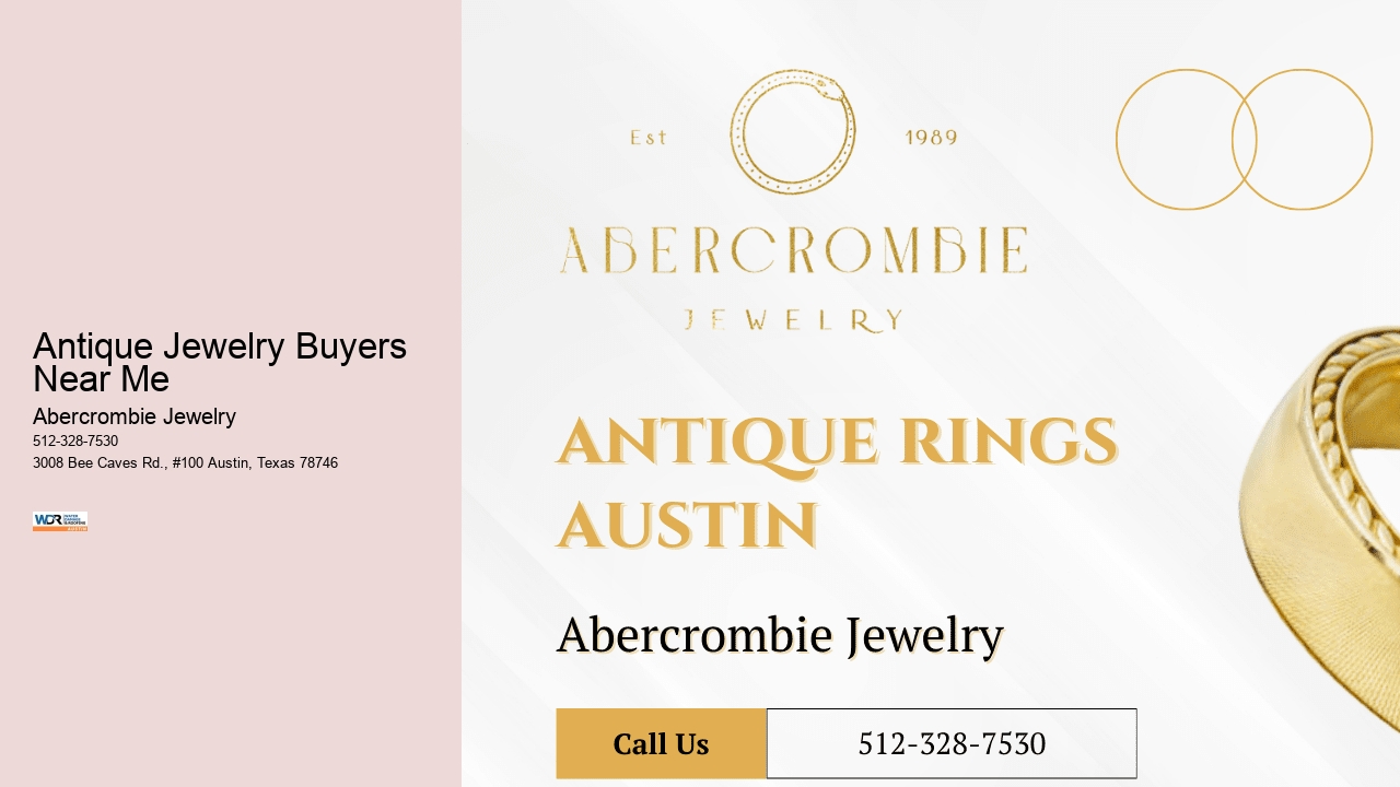 Antique Jewelry Buyers Near Me